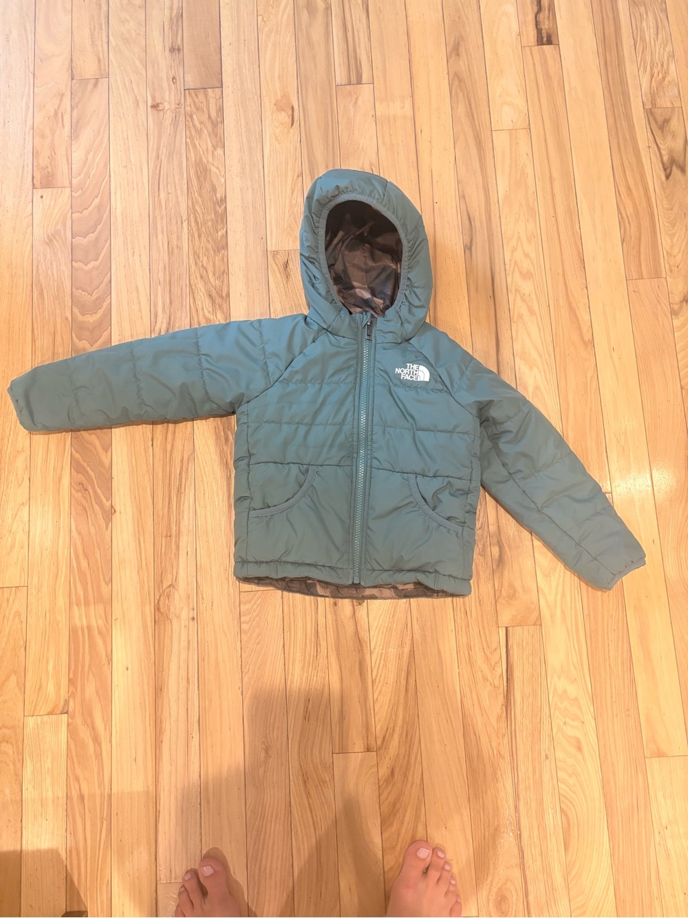 The North Face Perrito Hooded Reversible Jacket